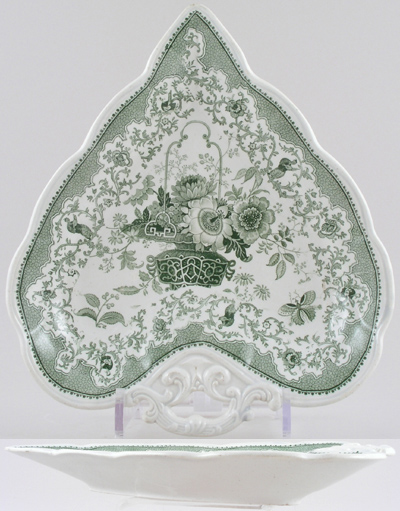 Dessert Dish heart shape c1840
